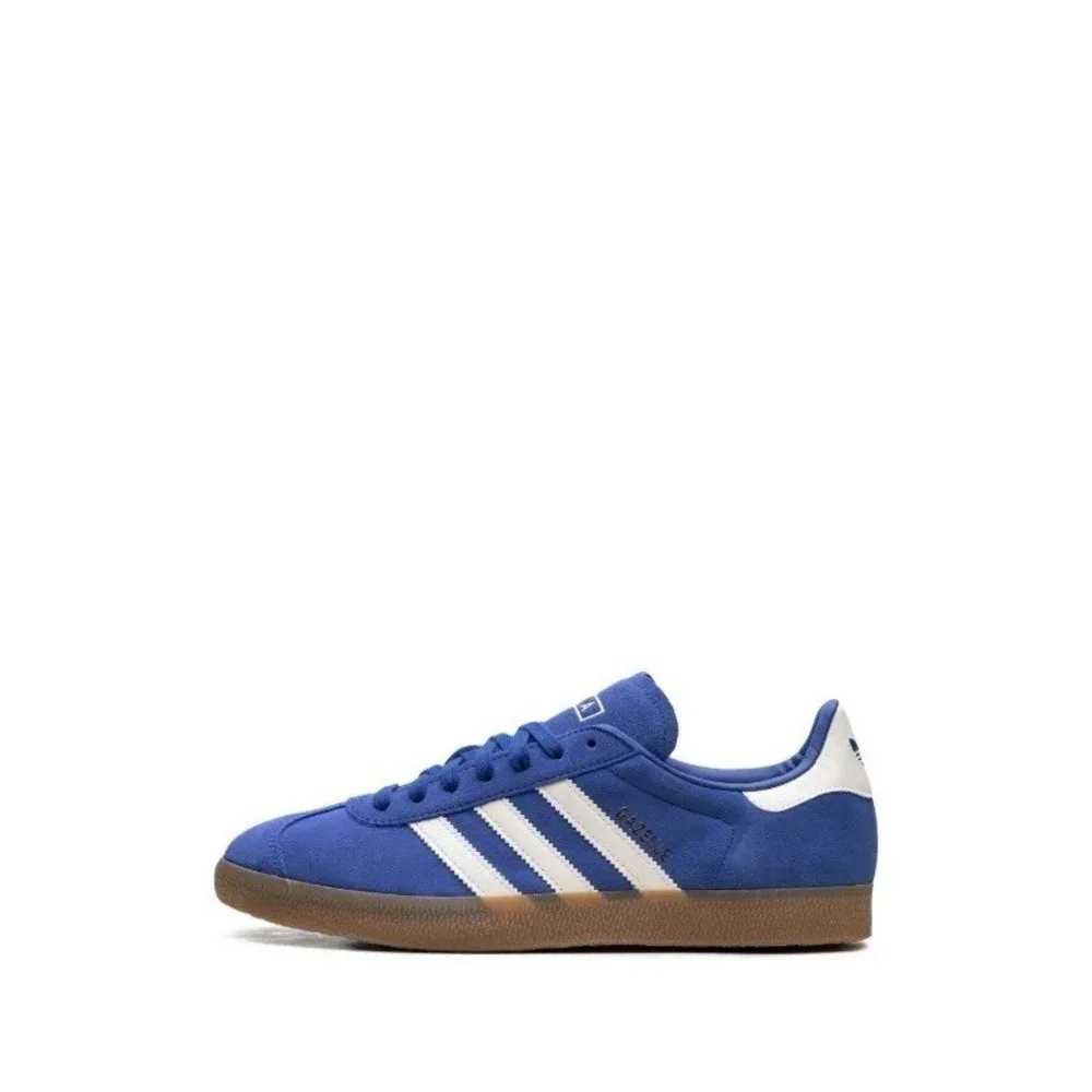 Adidas Gazelle Italia Men's Size 7 Suede Royal Blue/Gum ID3725‎ Italy